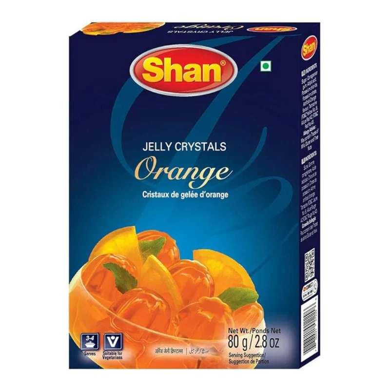 Shan Jelly Crystals - Orange 80gm