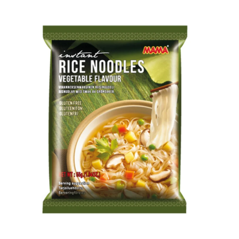 Mama Instant Rice Noodles - Vegetable (Glutenfree) 55gm