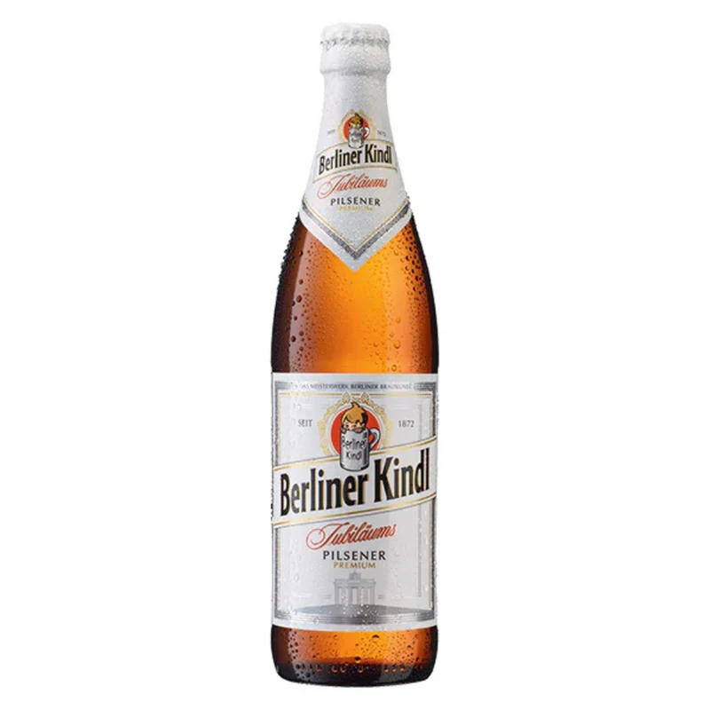 Berliner Kindl Pilsener Premium Beer (5.1% alc) 500ml (Only Berlin Delivery)