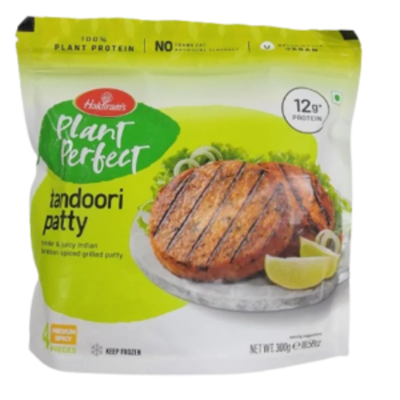 Frozen Haldiram's Plant Perfect - Tandoori Patty (4pcs) 300gm
