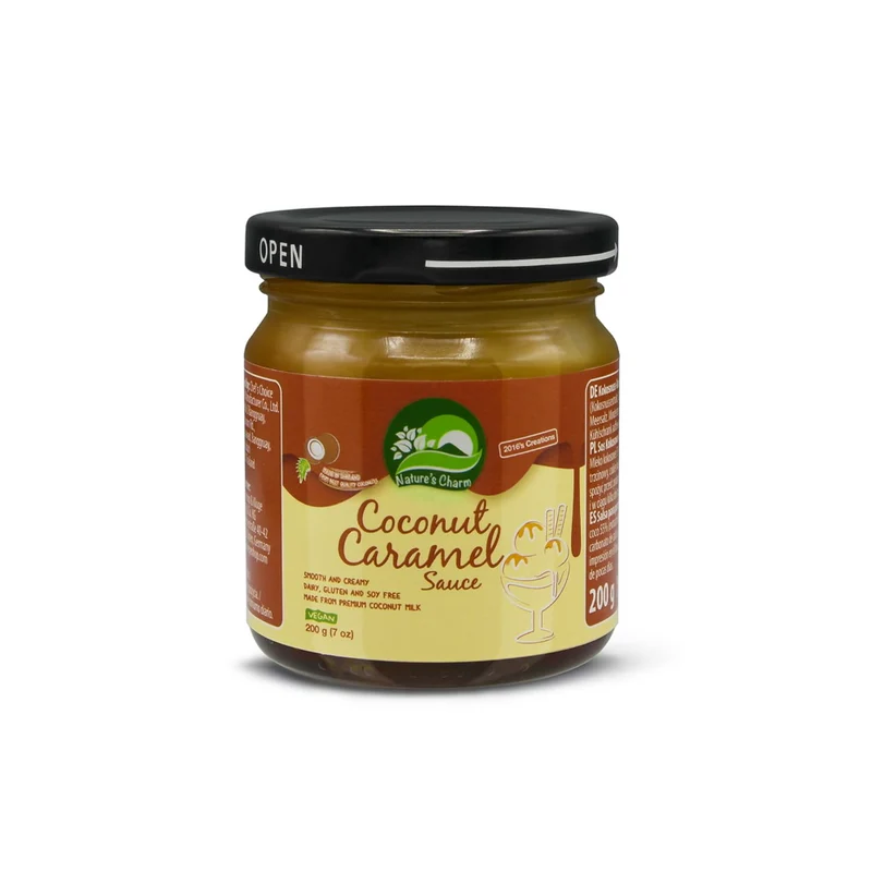 Nature's Charm Dessert Sauce - Coconut Caramel 200gm