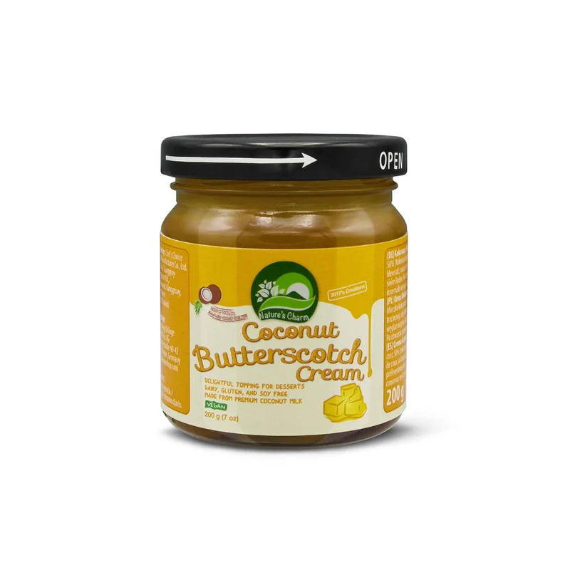 Nature's Charm Dessert Sauce - Coconut Butterscotch 200gm