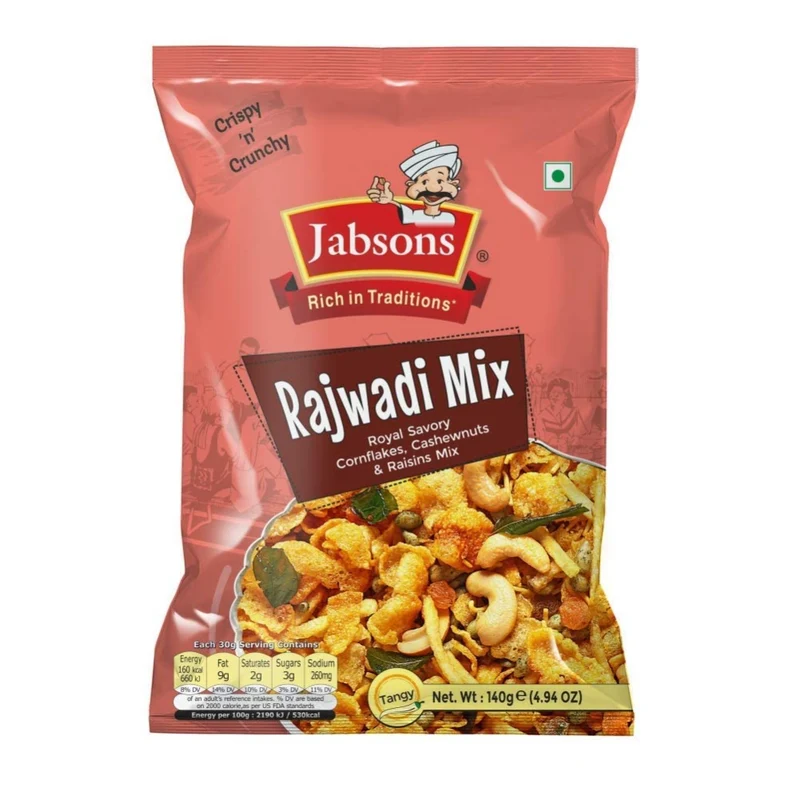 Jabsons Rajwadi Mix 140gm