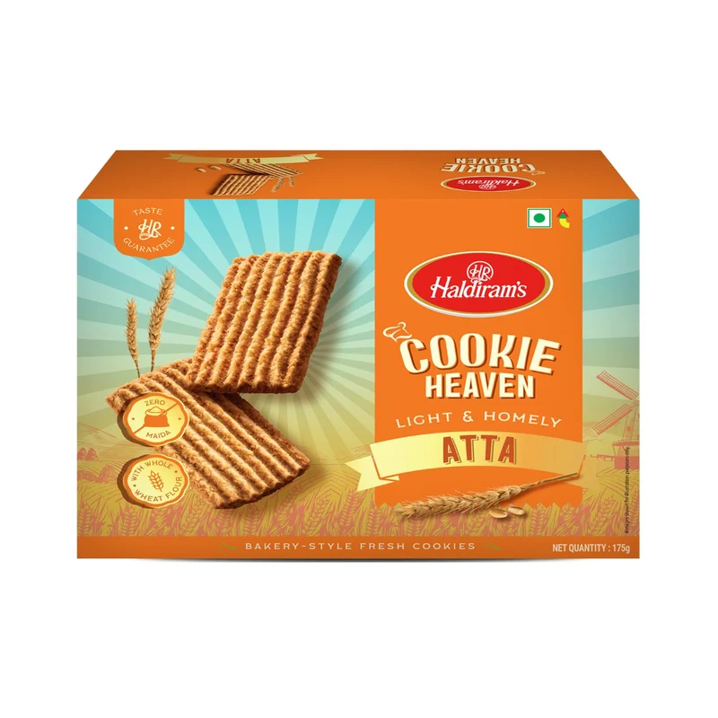 Haldiram's Cookie Heaven - Atta 175gm