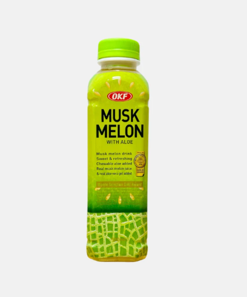 OKF Aloe Vera Drink - Musk Melon 500ml