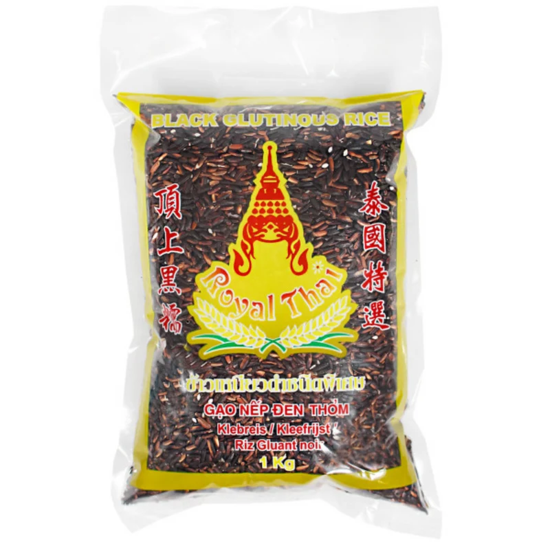 Royal Thai Black Glutinous (Klebreis) Rice 1kg