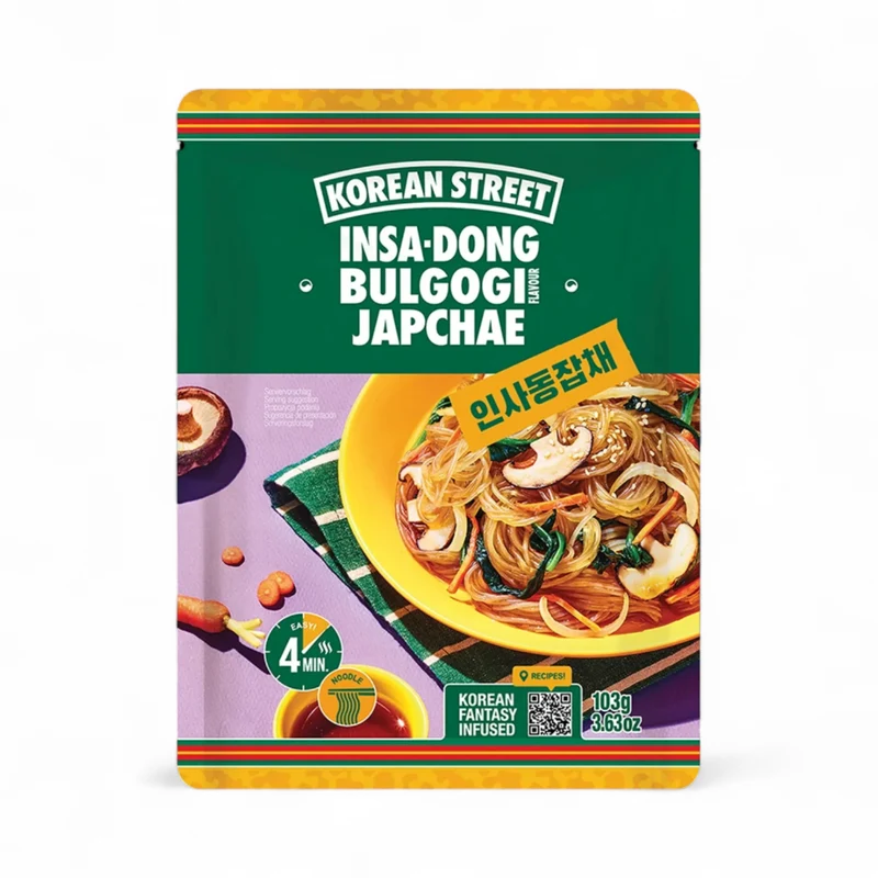 Korean Street Instant Japchae - Bulgogi 103gm