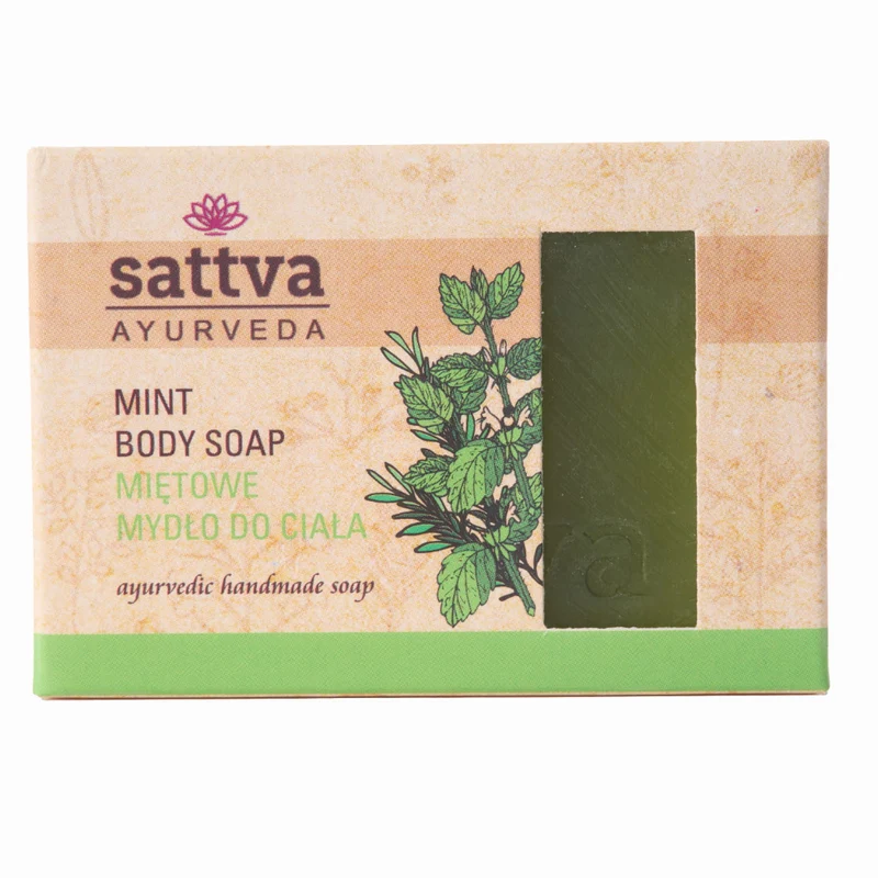 Sattva Ayurveda Soap - Mint 125gm