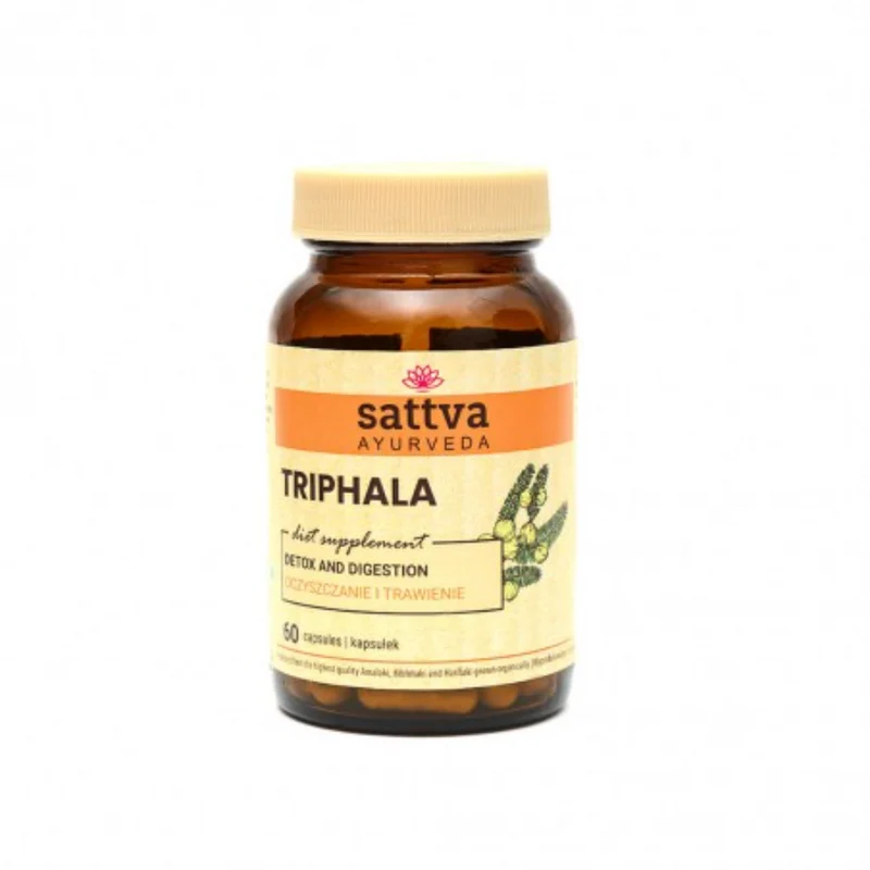 Sattva Ayurveda - Triphala Supplement Diety (60 capsules)