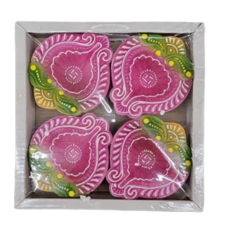 Clay Diya (Set of 4)