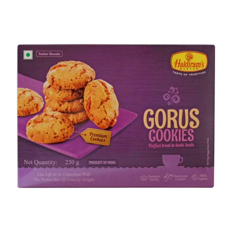 Haldiram's Gorus Cookies 250gm
