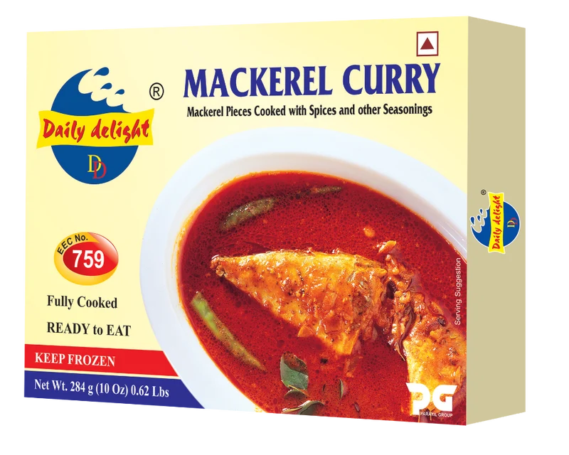 Frozen Daily Delight - Mackerel Curry 284gm (Only Berlin Delivery)