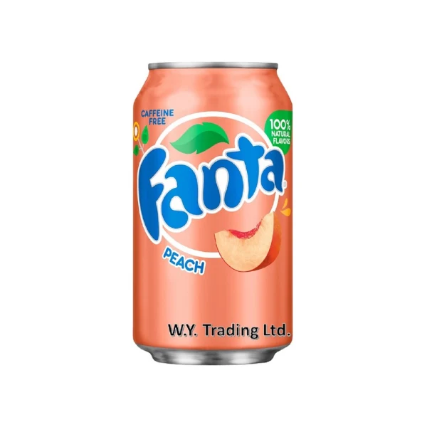 Fanta - Peach Flavour (USA) 355ml