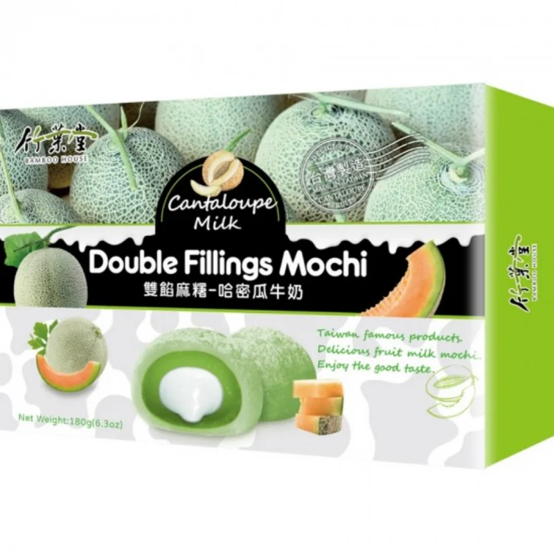 Bamboo House Mochi - Melon & Milk 180gm