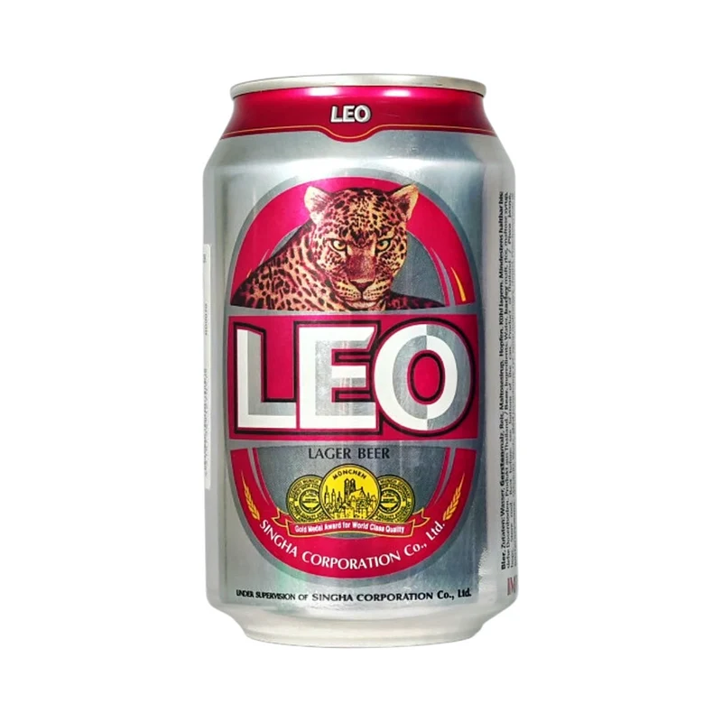 Leo Beer Can (5% Alc) 330ml