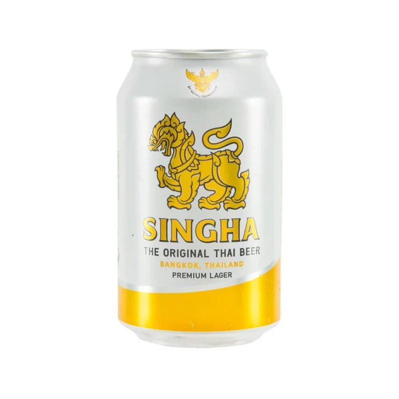 Singha Beer Can (5% Alc) 330ml