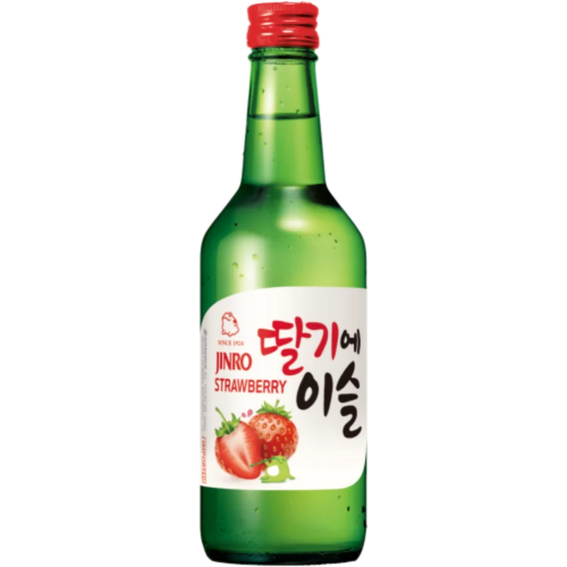 Jinro Soju - Strawberry (13% vol) 350ml