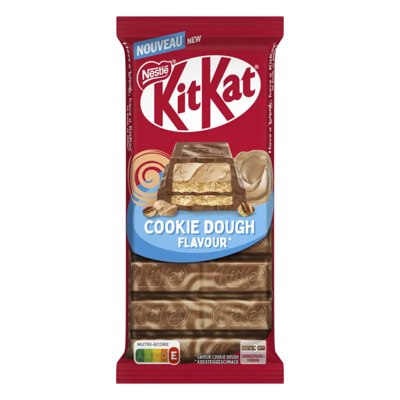 Kitkat Melkchocoladereep cookie dough