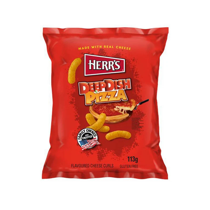 Herr's Cheese Curls - Deep Dish Pizza 113gm