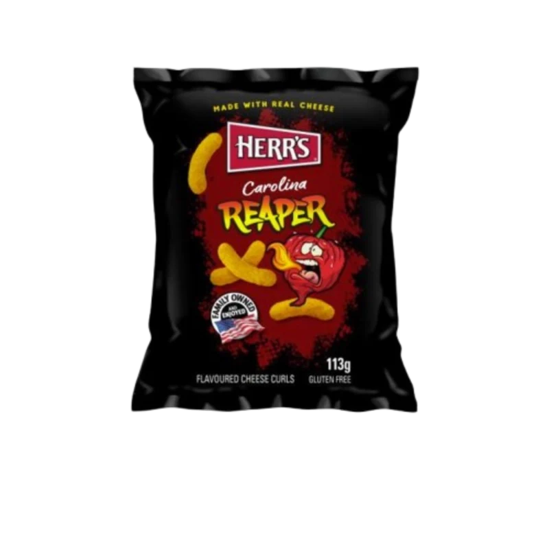 Herr's Cheese Curls - Carolina Reaper 113gm