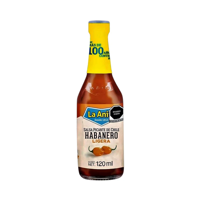 La Anita Salsa Sauce - Habenero Ligera (Mild) 120ml