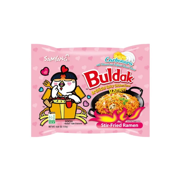 Samyang Buldak Hot Chicken Ramen - Carbonara 130gm