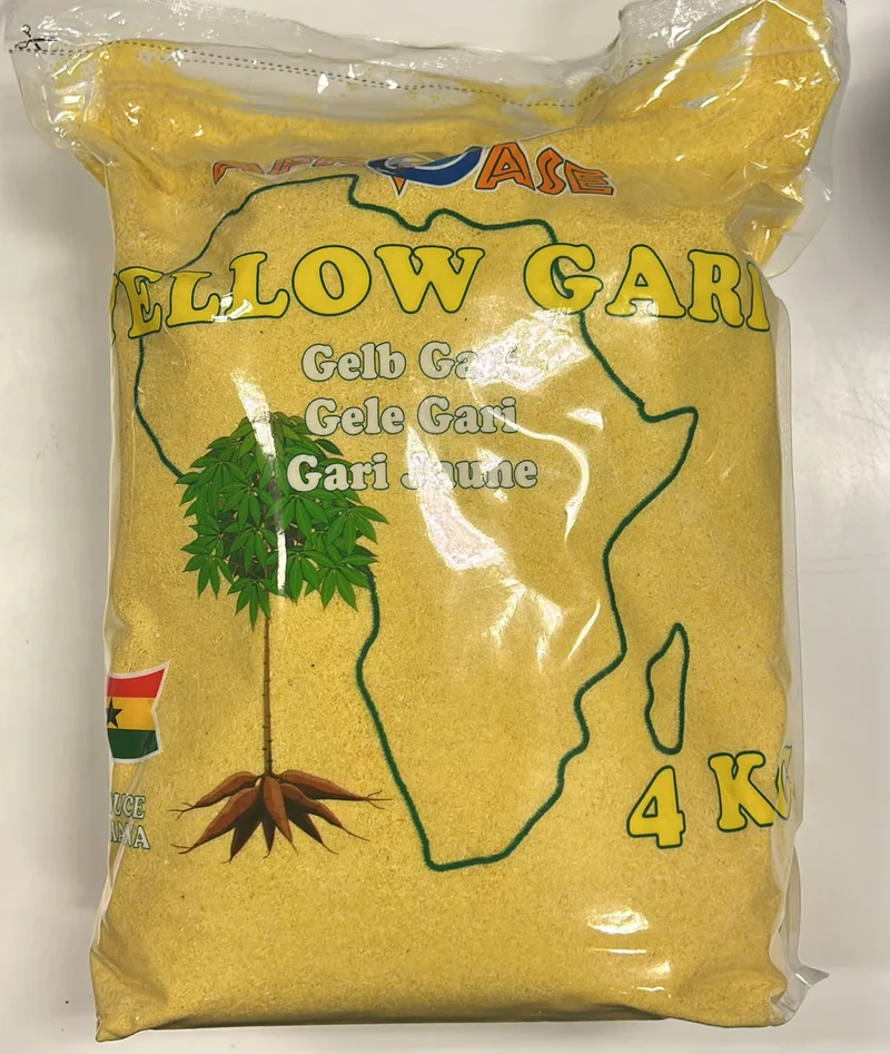 Afroase Yellow Gari 4kg