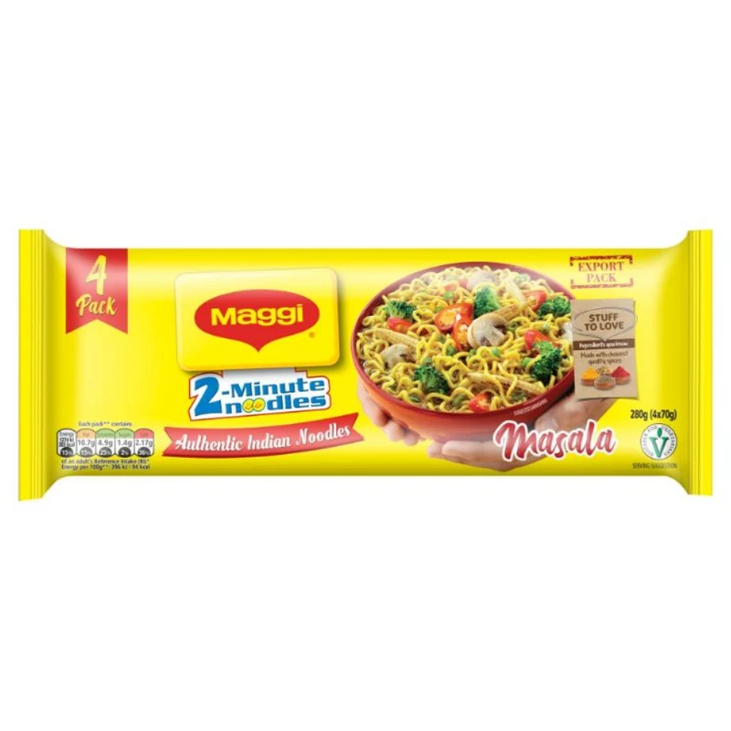 Maggi Instant Masala Noodles (4 Pack) 300gm