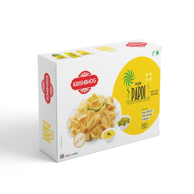 Krishbhog Plain Papdi 350gm