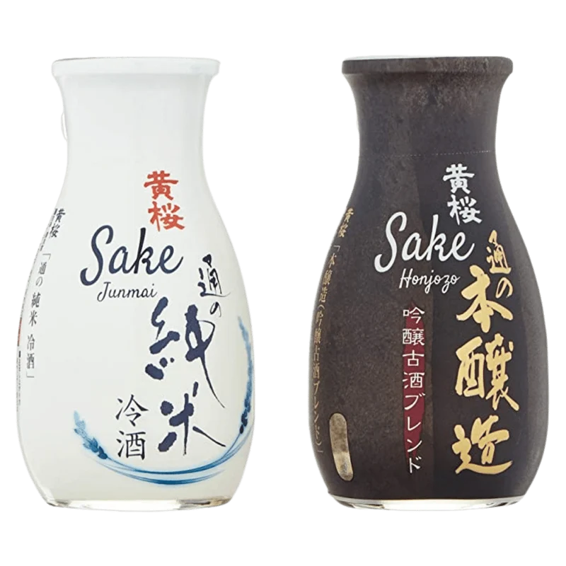 Kizakura Sake Gift Set 180ml (2bottles)