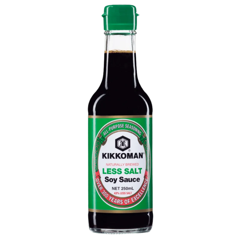 Kikkoman Soy Sauce - Less Salt 250ml