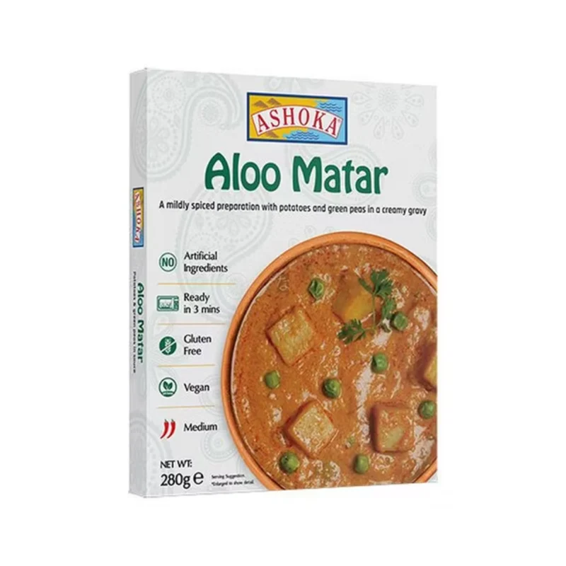 Ashoka Ready to Eat - Aloo Matar 280gm