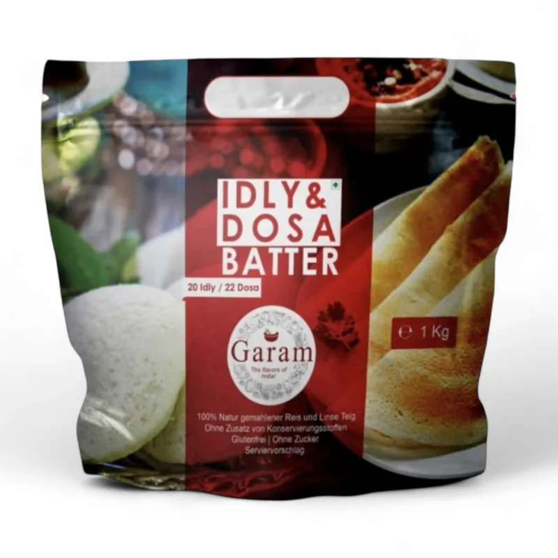 Garam Foods Idly & Dosa Batter 1kg (Pouch)