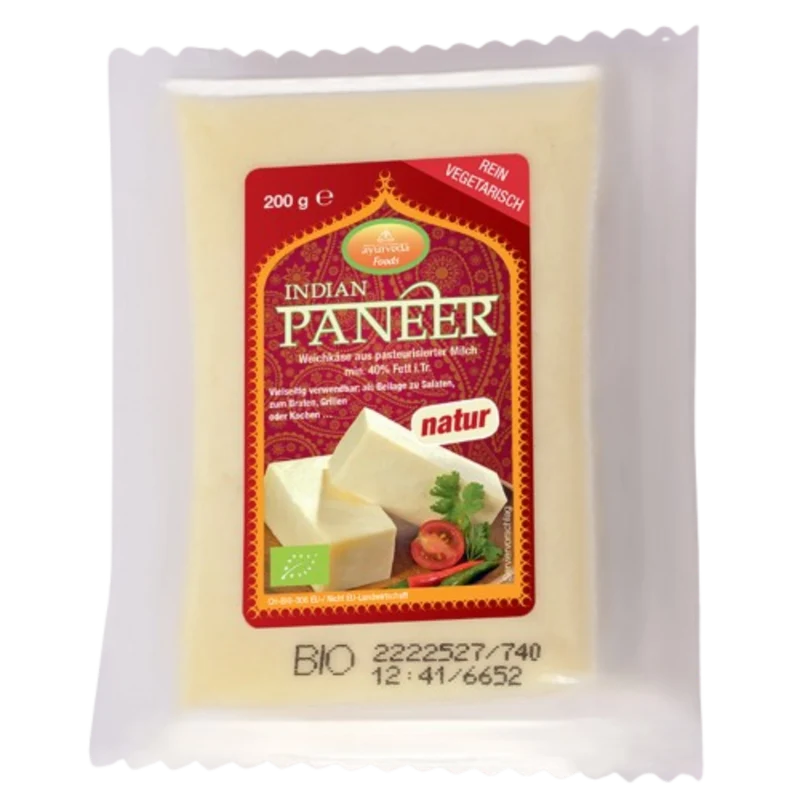 Ayurveda Organic Indian Paneer 200gm
