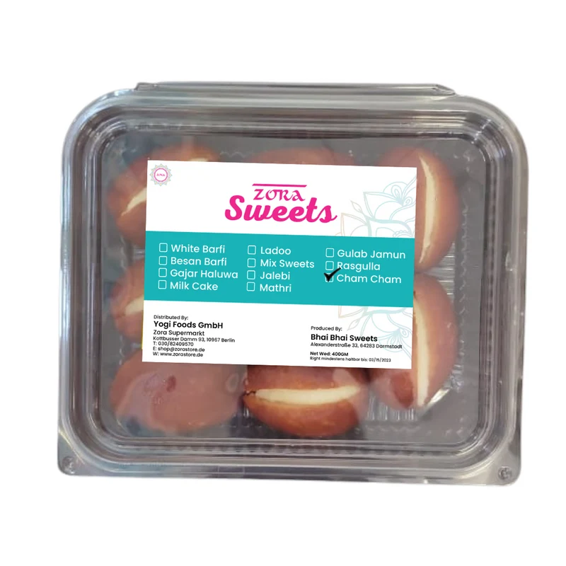 Zora Sweets - Cham Cham 400gm