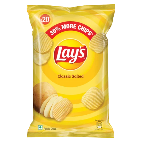 Lays Chips - Classic Salted 52gm