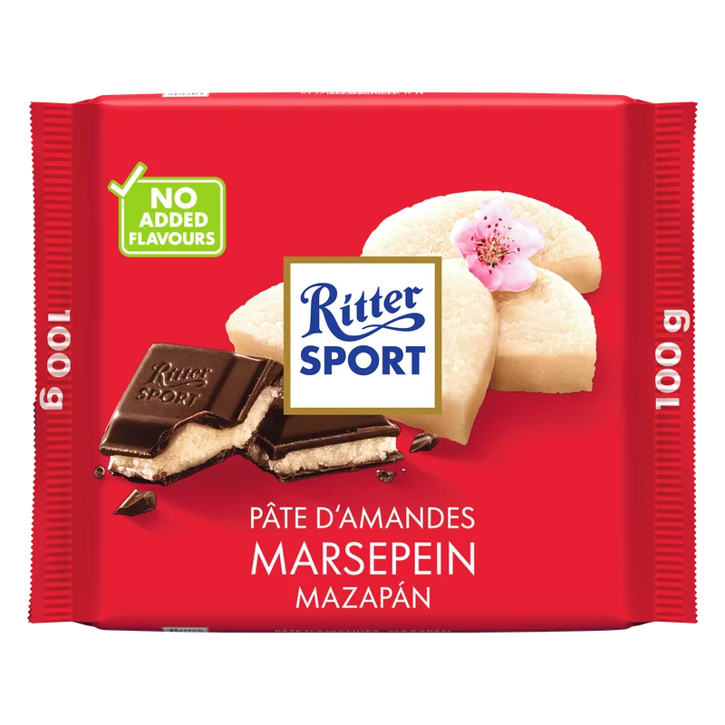 Ritter Sport Chocoladereep Marsepein