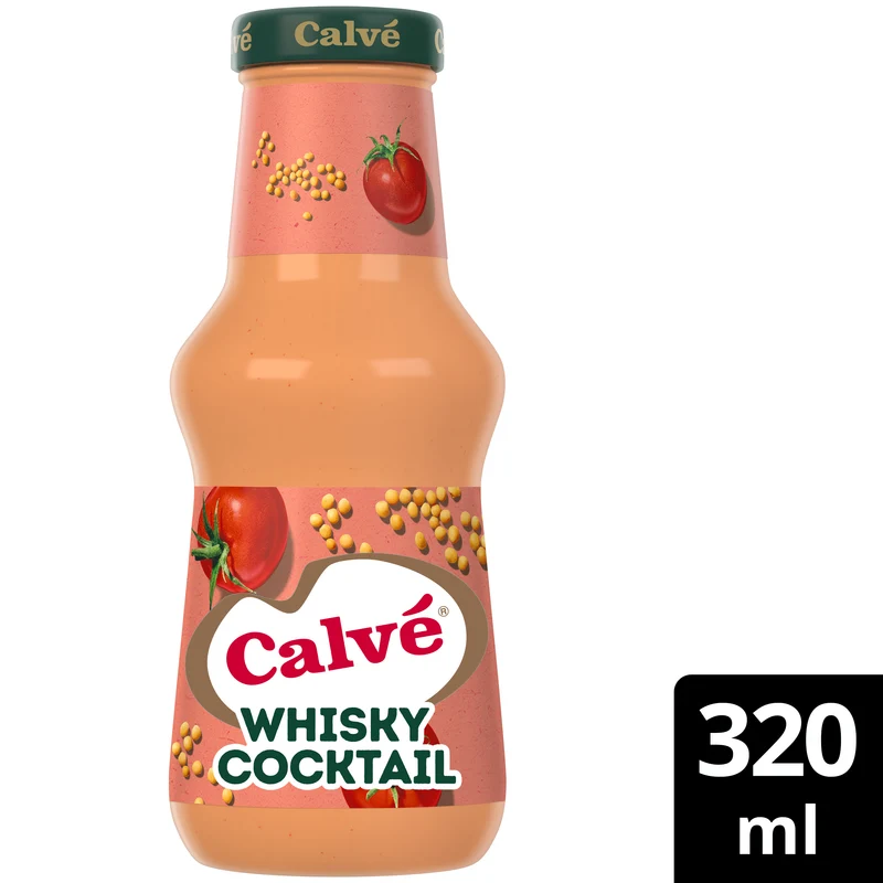 Calvé Saus whisky cocktail