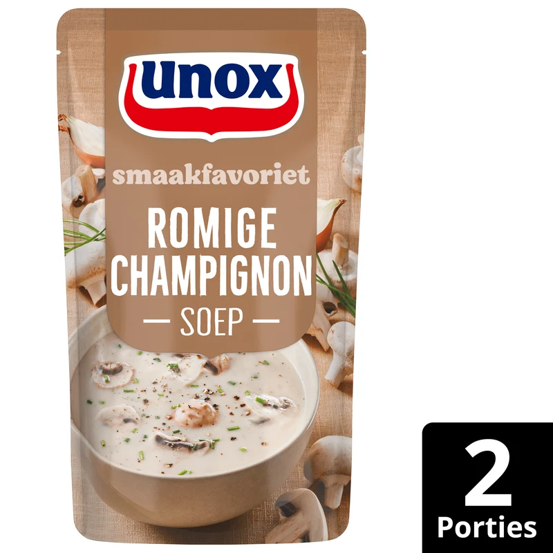 Unox Soep In Zak Champignonsoep