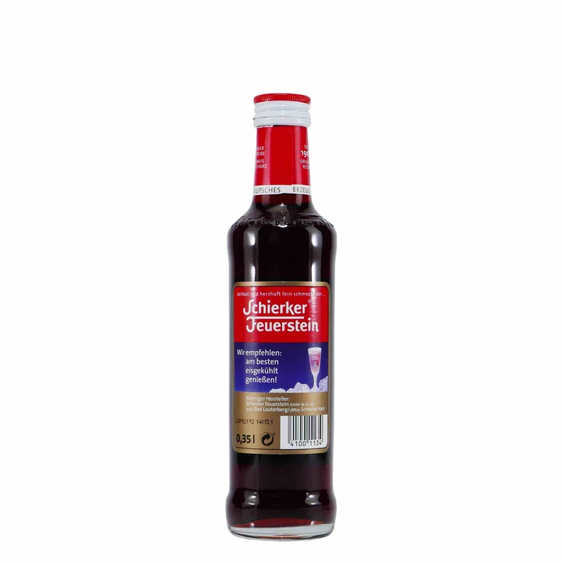 Schierker Feuerstein 0,35L mit Geschenk-Holzkiste