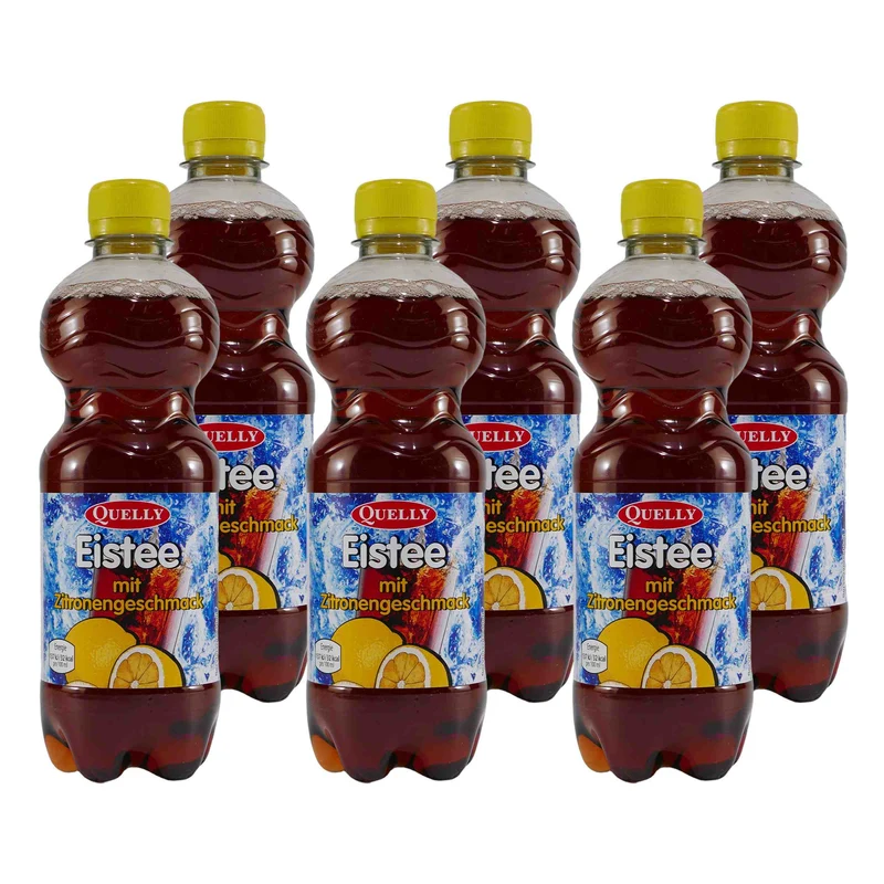 Quelly Eistee Zitrone (6 x 0,5L) EINWEG