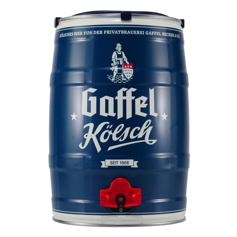 Gaffel Kölsch Bierfass 5,0L EINWEG