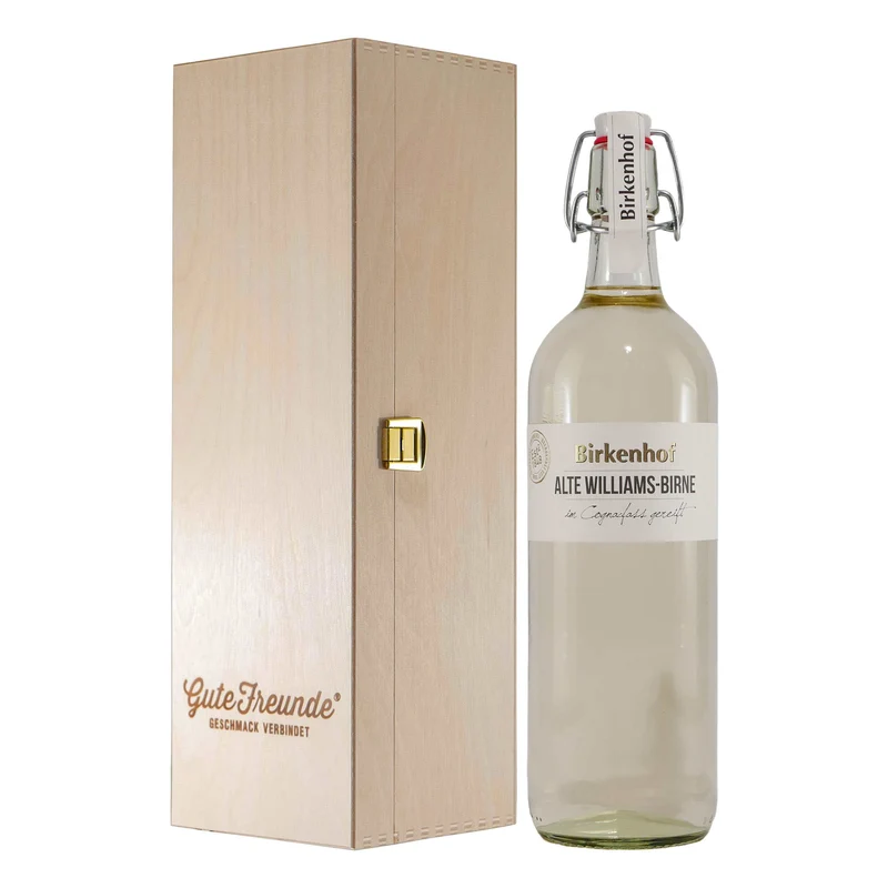 Birkenhof Alte Williams-Birne mit Geschenk-Holzkiste