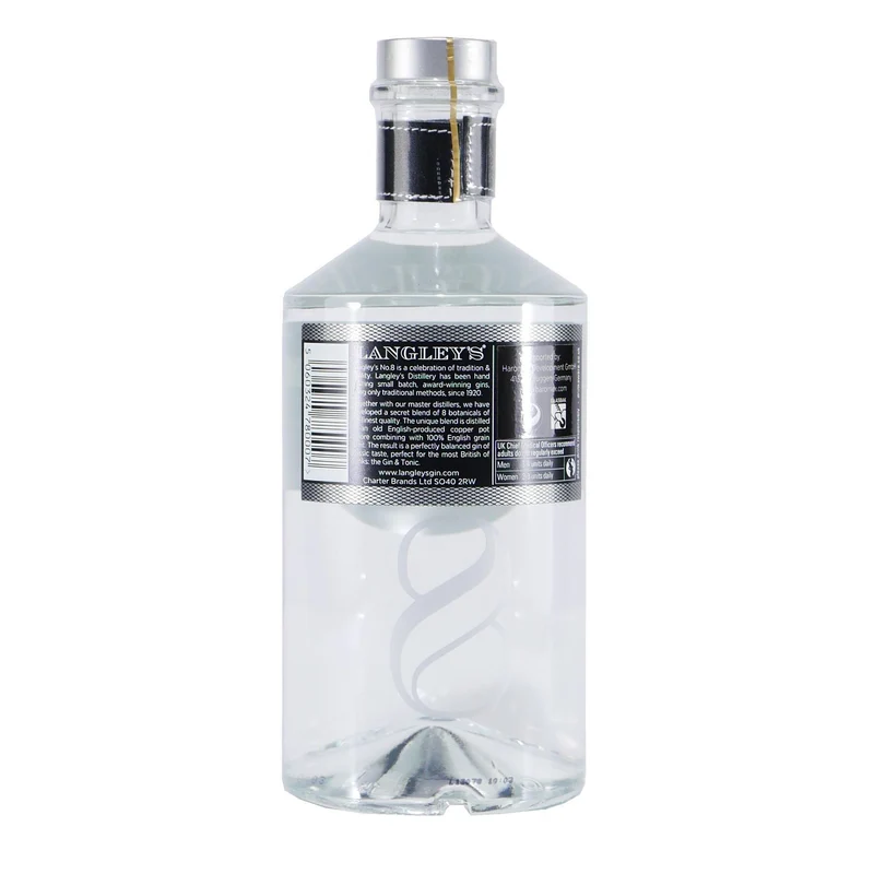 Langley's No. 8 Distilled London Gin mit Geschenk-HK