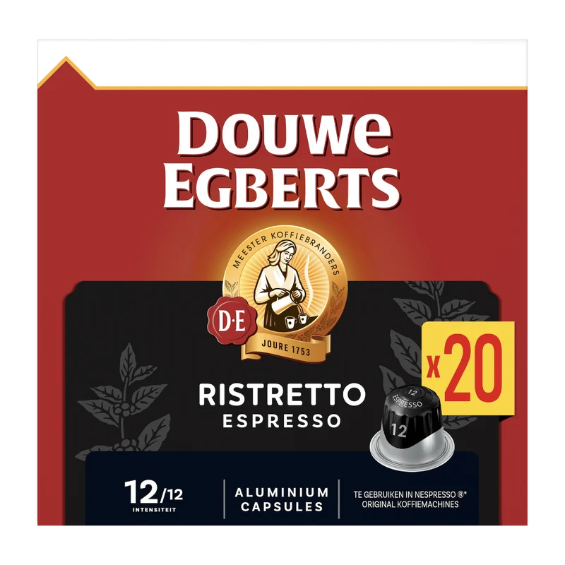Douwe Egberts Capsules espresso 12 ristretto