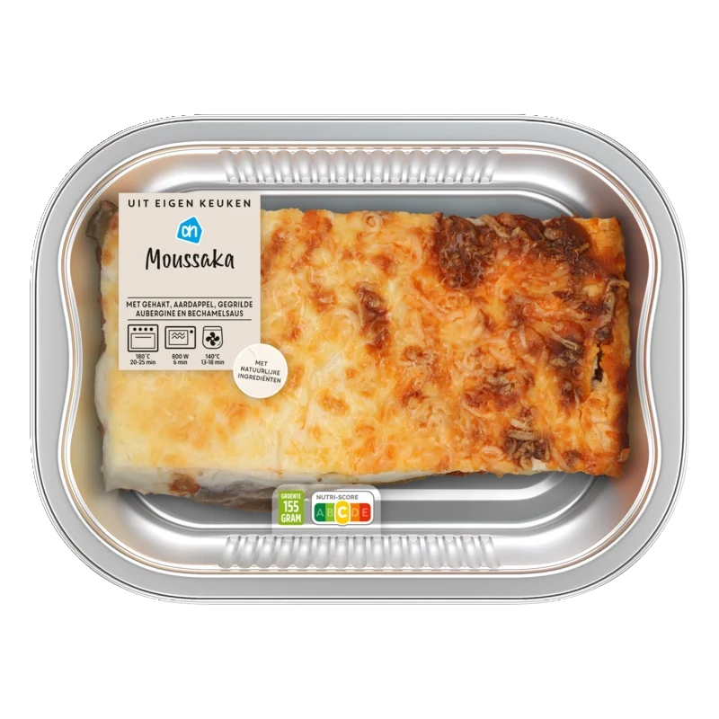 Verse maaltijd moussaka