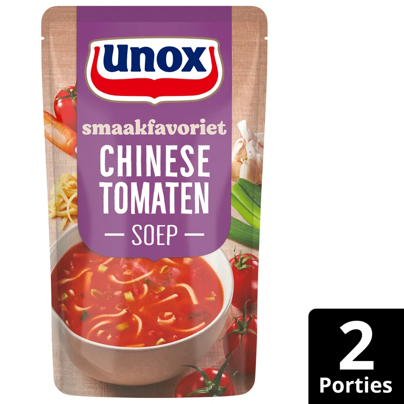 Unox Soep In Zak Chinese Tomatensoep