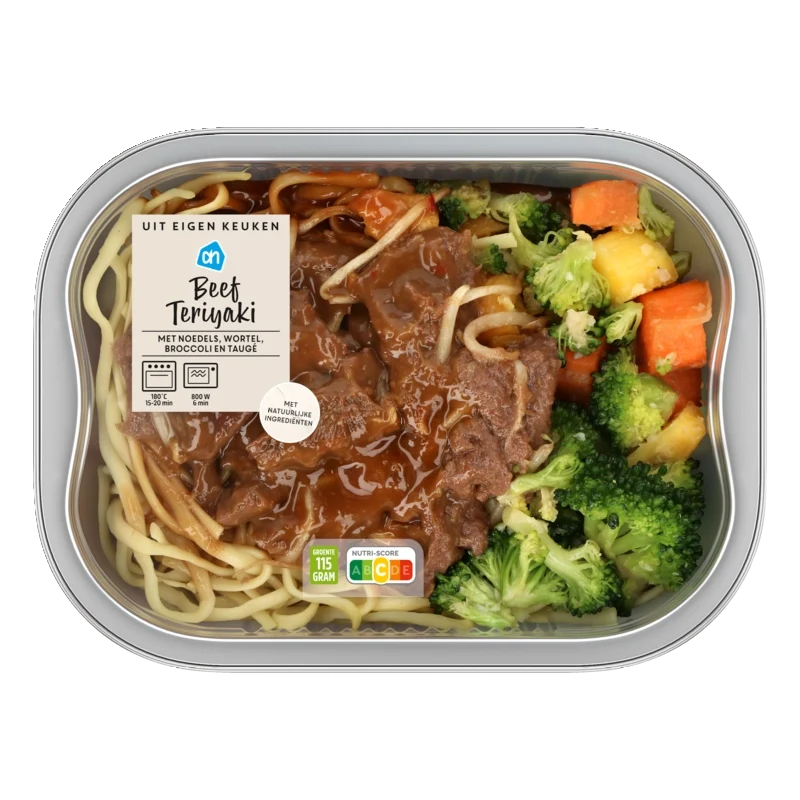 Verse maaltijd beef teriyaki
