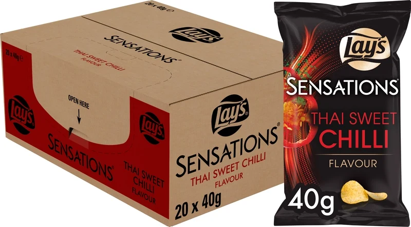 Lay's Sensation Thai chili 20-pack