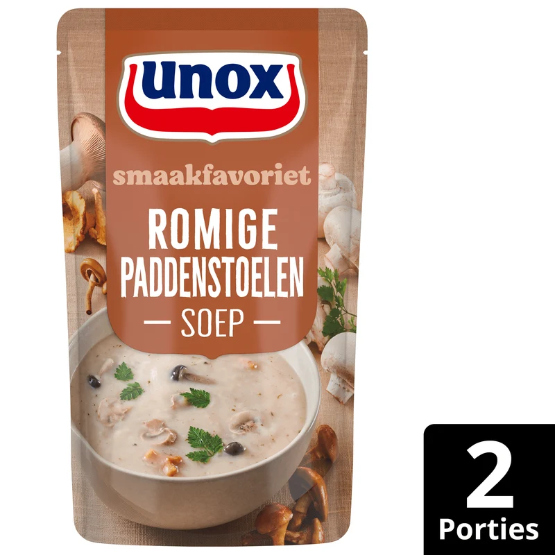 Unox Soep in zak Rom. paddenstoelensoep